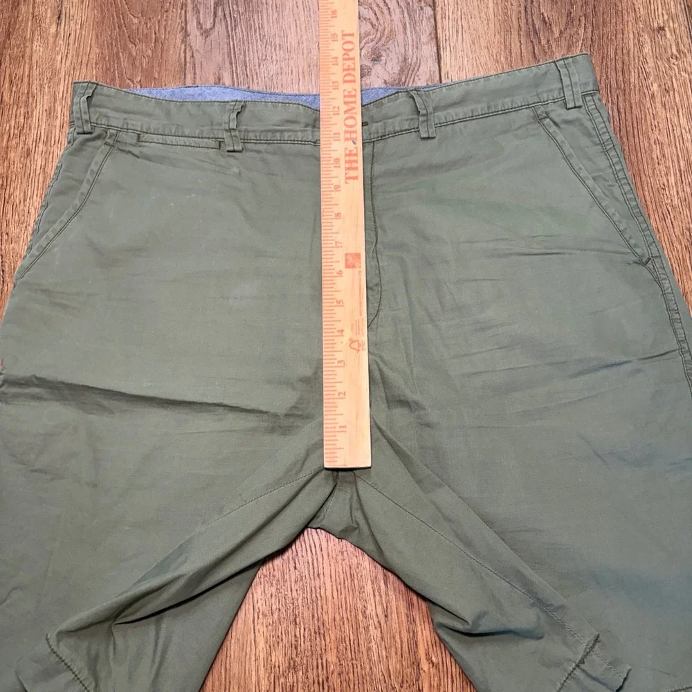 Polo Ralph Lauren Relaxed Fit Chino Shorts Mens 35 Olive Green Cotton Preppy